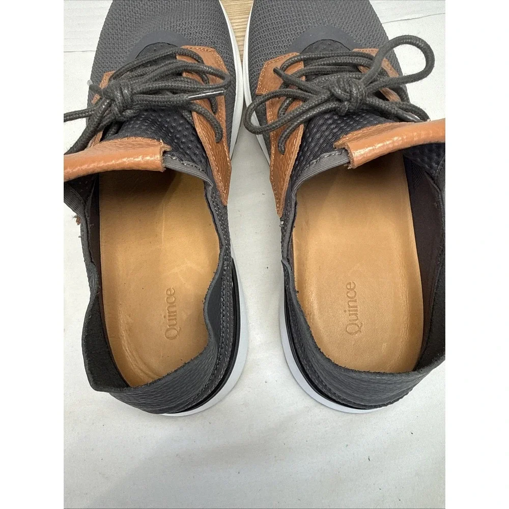 Quince Men Engineered Mesh Slip-On Sneaker Charcoal Shoes 9 M